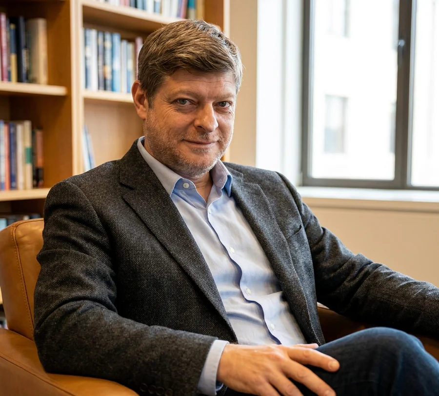 Portrait of the author, Riccardo Magini